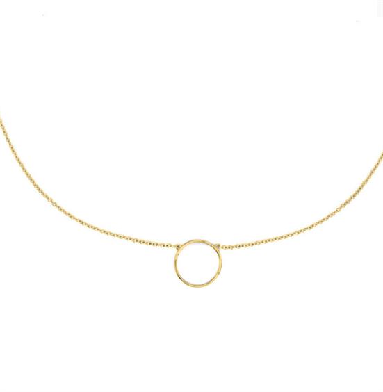 Halskette Ginger Dame Giotto in Gelbgold GIR-921CL - GIR-921CL